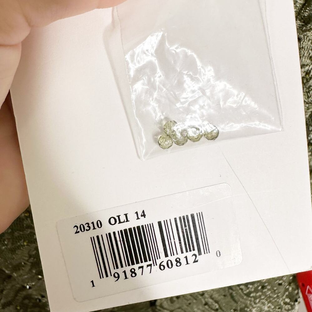 Mac Duggal 20310 Olive Green Embroidered Flutter Sleeve V Neck Gown 14 NEW $798 - Picture 13 of 14